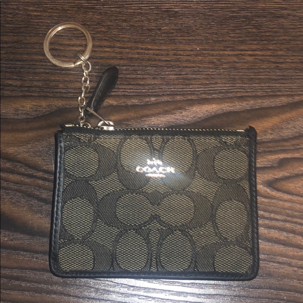 Coach Key and Card Holder